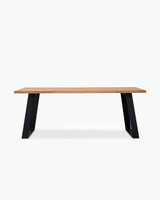 Cintesi Marko Dining Table - 200X100Cm, Black Frame 