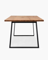 Cintesi Marko Dining Table - 200X100Cm, Black Frame 