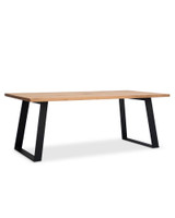 Cintesi Marko Dining Table - 200X100Cm, Black Frame 