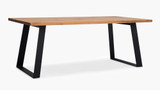 Cintesi Marko Dining Table - 200X100Cm, Black Frame 