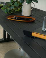 Theodore Outdoor Picnic Table - 240X79Cm, Charcoal
