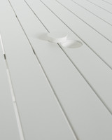 Theodore Outdoor Picnic Table - 240X79Cm, White