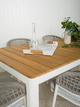 Evelyn Outdoor Table - 210X90Cm, White