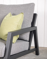 Leigh Outdoor Armchair - Charcoal