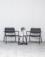 Frankie Lounge Chair - Charcoal
