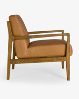 Alexander Leather Armchair - Tan