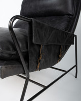 Maverick Leather Armchair - Black