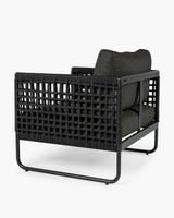 Corsica Outdoor Armchair - Charcoal