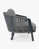 Arc Outdoor Armchair - Charcoal
