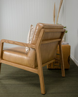 Felix Leather Armchair - Nutt Tan