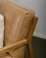 Cintesi Felix Leather Armchair - Nutt Tan 