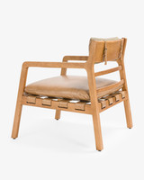 Barnaby Leather Armchair - Nutt Tan