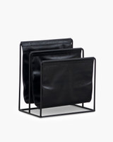 Magazine Holder - Black Pu