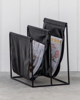 Magazine Holder - Black Pu