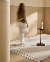 Cintesi Weave Silvio Wool Rug - Ecru, 2m x 3m 