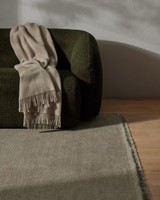 Cintesi Weave Emilio Linen Rug - Flint, 2m x 3m 