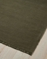 Weave Emilio Linen Rug - Kale, 3m x 4m