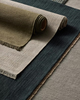 Weave Emilio Linen Rug - Oyster, 3m x 4m