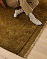 Weave Silvio Wool Rug - Oakmoss, 3m x 4m