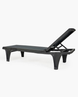 Tahiti Sun Lounger - Anthracite W Anthracite Fabric