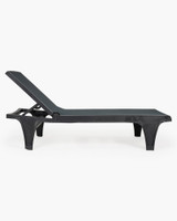 Tahiti Sun Lounger - Anthracite W Anthracite Fabric
