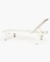 Tahiti Sun Lounger - Linen Frame + Linen Fabric