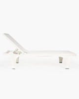 Tahiti Sun Lounger - Linen Frame + Linen Fabric