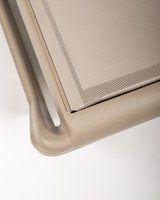 Vela Sun Lounger - Dove Grey W Dove Grey Fabric