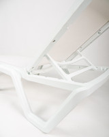 Vela Sun Lounger - Linen W Linen Fabric