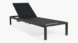 Matakana Sun Lounger - Charcoal