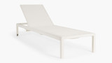 Matakana Sun Lounger - White