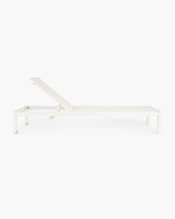 Matakana Sun Lounger - White