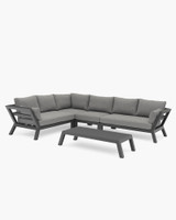 Havelock Lounge Outdoor Setting - Charcoal