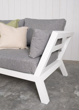 Havelock Lounge Outdoor Setting - White