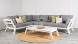 Cintesi Havelock Lounge Outdoor Setting - White 