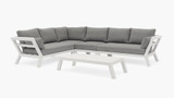 Cintesi Havelock Lounge Outdoor Setting - White 
