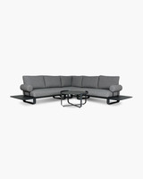 Cintesi Vermont Lounge Outdoor Setting Aluminium - Charcoal 
