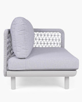 Cintesi Waiheke Outdoor Left Hand Chair - Light Grey 