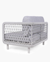 Waiheke Outdoor Right Hand Chair - Light Grey