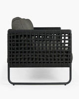 Corsica Outdoor Sofa - 2 Seater, Charcoal
