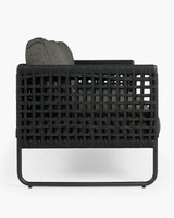 Cintesi Corsica Outdoor Sofa - 2 Seater, Charcoal 