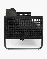 Corsica Outdoor Sofa - 3 Seater, Charcoal