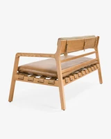 Cintesi Barnaby Leather Sofa - Nutt Tan, 2 Seater 