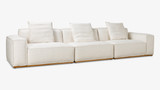 Hayes Modular Sofa - 3 Seater, Bone