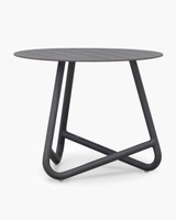 Palmer Outdoor Aluminium Side Table - Charcoal