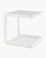 Cintesi Muriwai Outdoor Side Table - White 