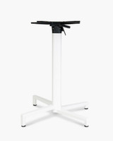 Domino Folding Table Base - White