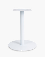 Hydra Round Table Base - 58Cm, White