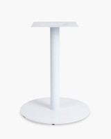 Cintesi Hydra Round Table Base - 58Cm, White 