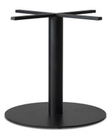 Cintesi Hydra Round Table Base - 72Cm, Black 
